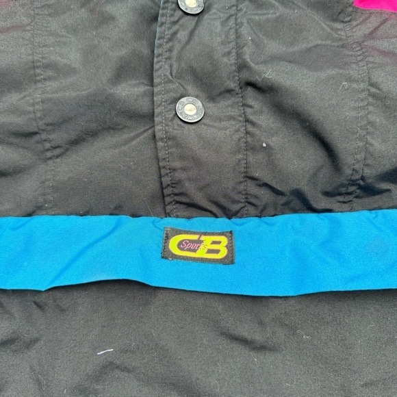 1989 wind breaker pull over vintage medium CB sports - Picture 2 of 15